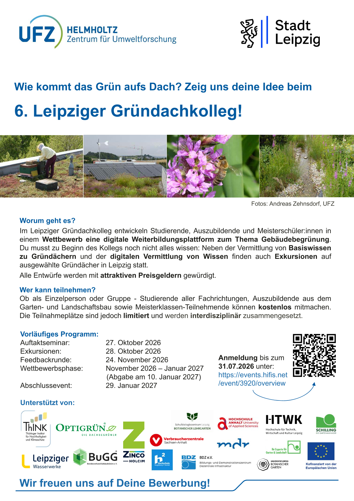 6. Leipziger Gr&uuml;ndachkolleg - Flyer